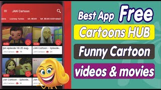 Best App Cartoons HUB Funny Cartoon videos & movies screenshot 1