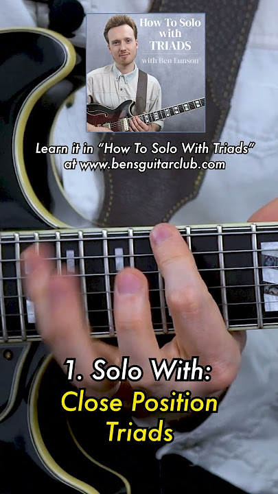 2 Greatest TRIAD Soloing Approaches? ✨