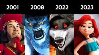Every Main Dreamworks Villain from 1998 to 2023 Resimi