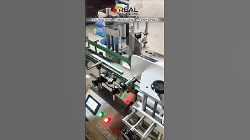 Automatic Labeling machine | Round sticker labeling machine #stickerlabeling #roundlabeling
