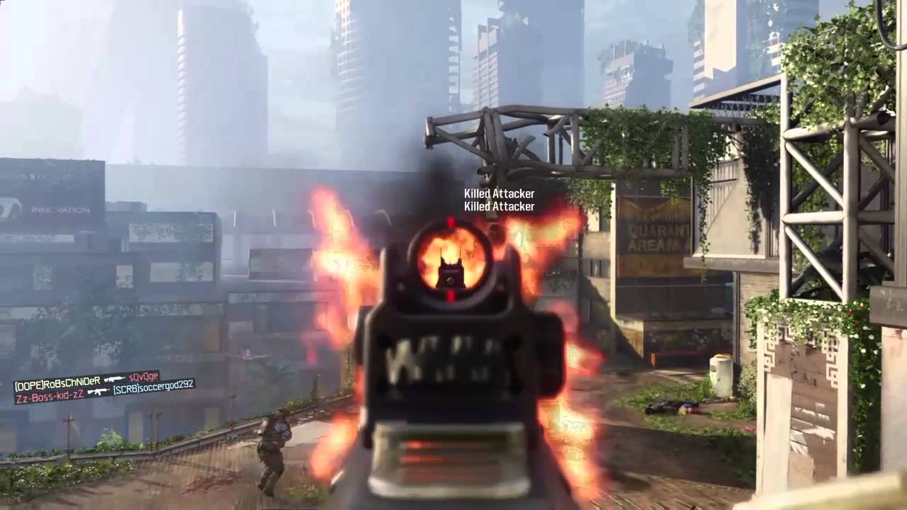 Black Ops 3 Man O War On Fire, Literally. Sick Feed - 