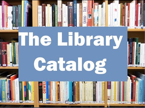The Library Catalog - YouTube