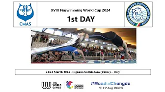 🇮🇹 CMAS Finswimming World Cup 2024 Round 2 – Lignano Sabbiadoro, Finswimmer Magazine - Finswimming News