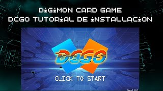 Digimon Card Game: DCGO Tutorial de Instalacion