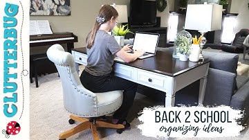 Back to School Organization - How to Prepare for School in 2020 📚