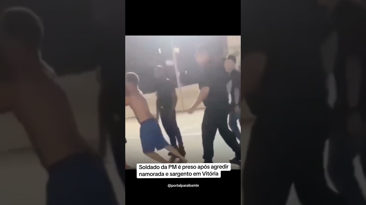 Soldado da PM é preso após agredir namorada e sargento em Vitória