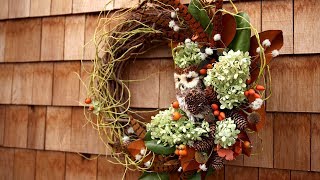 Making a Fall Wreath That Will Last! 🍂🍁 \/\/ Garden Answer