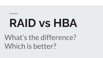 RAID vs HBA SAS controllers | What