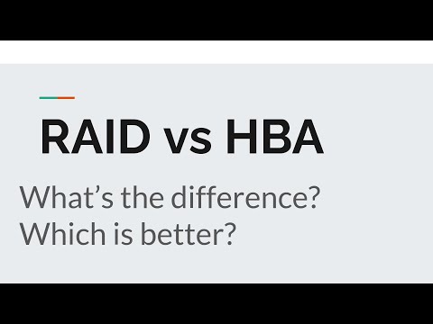 RAID vs HBA SAS controllers | What&rsquo;s the difference? Which is better?