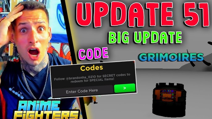 UPDATE 50 ANIME FIGHTERS CODES ROBLOX *HARDCORE MODE* 