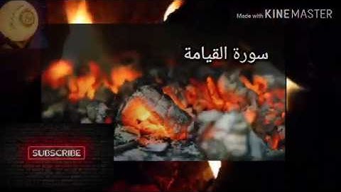 سورة القيامة تلاوة خاشعة نادرة برواية حفص عن عاصم للقارئ زياد ورشل