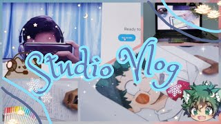 💌Being Productive 💌 ~ Art Studio Vlog ~