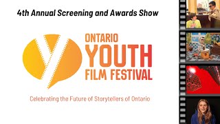 2025 Ontario Youth Film Festival Screening and Awards Show