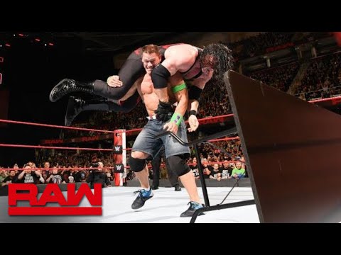 John Cena vs. Kane - No Disqualification Match: Raw, March 26, 2018