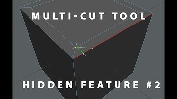 Multi-Cut Tool Maya 2016
