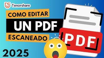 Cómo Editar un PDF Escaneado | PDF a Word Editable RÁPIDO Y FÁCIL 2025