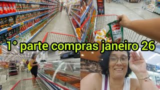 Compras Janeiro 2026 - 1° parte