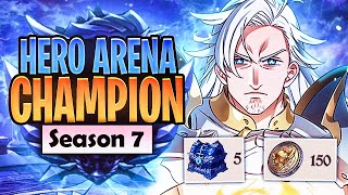 *4 TEAMS OR LESS* HERO ARENA Guide CHAMPION Difficulty! Season 7 Master! (7DS Guide) 7DS Grand Cross screenshot 3