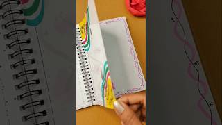 10 Beautiful & Easy Frontpage design ideas ✨#art #frontpage #youtubeshorts #borderdesign #shorts