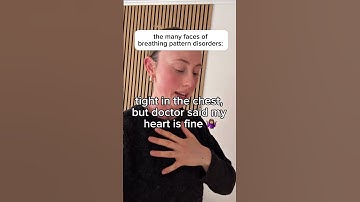 The many faces of breathing pattern disorders… Can be treated with respiratory physiotherapy.