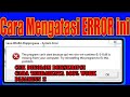 Cara Mengatasi ERROR api-ms-win-crt-runtime-l1-1-0.dll || the program can't start because api-ms-win