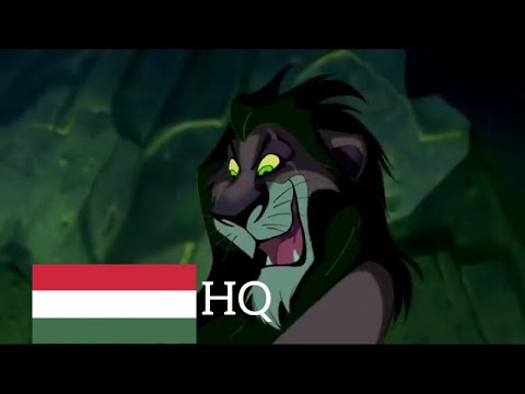 The Lion King - Be Prepared Hungarian (HQ)