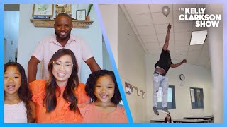 Super Dad Jumps 12 Feet To Save Daughters Balloon