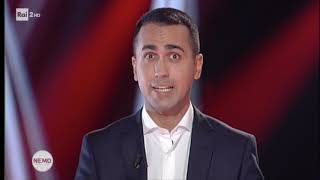 Luigi Di Maio ospite a Nemo in onda su Rai2 - 26/10/2018