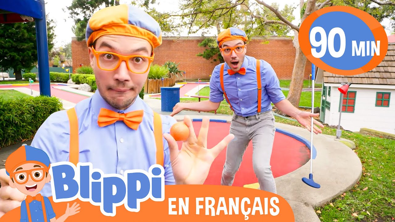 Le mini-golf | Blippi en français | Vidéos éducatives pour enfants
