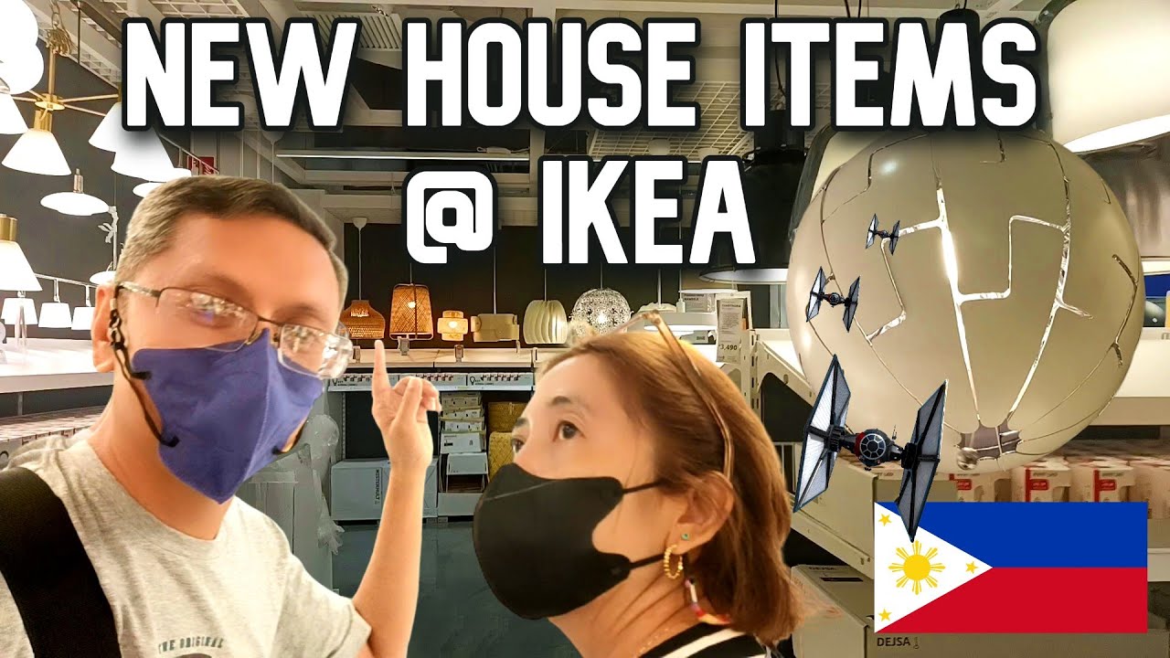 BIGGEST IKEA SHOPPING HAUL with FUTURISTIC HOUSE LIGHTS ETC. in the PHILIPPINES