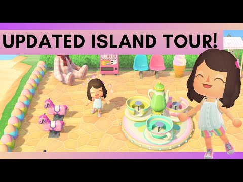 I Built a PASTEL CARNIVAL in Animal Crossing New Horizons | Animal Crossing New Horizons Island Tour