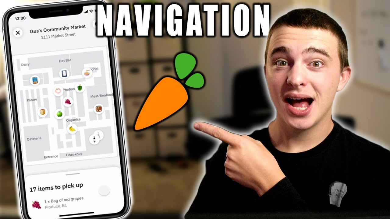 INSTACART Just Became Easy... (In Store Navigation Update)