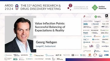 Georg Nebgen at ARDD2024: Value Inflection Points: Successful Balancing of Expectations & Reality