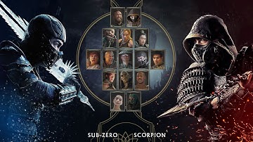 Sub Zero vs Scorpion (2021) - MORTAL KOMBAT 11 Gameplay Style
