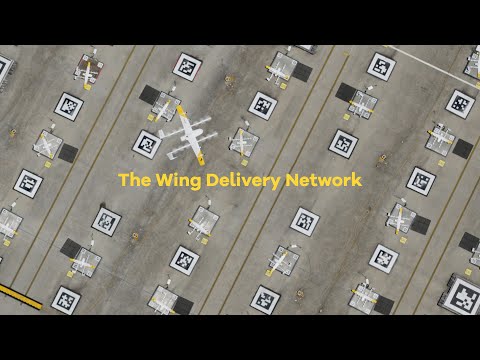 The Wing Drone Delivery Network 📦