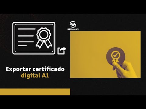 Exportar certificado digital