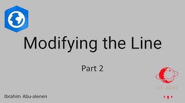37 Modifying the Line (Part 2) -  Arcgis Pro التعديل علي الخط بعد الرسم في برنامج
