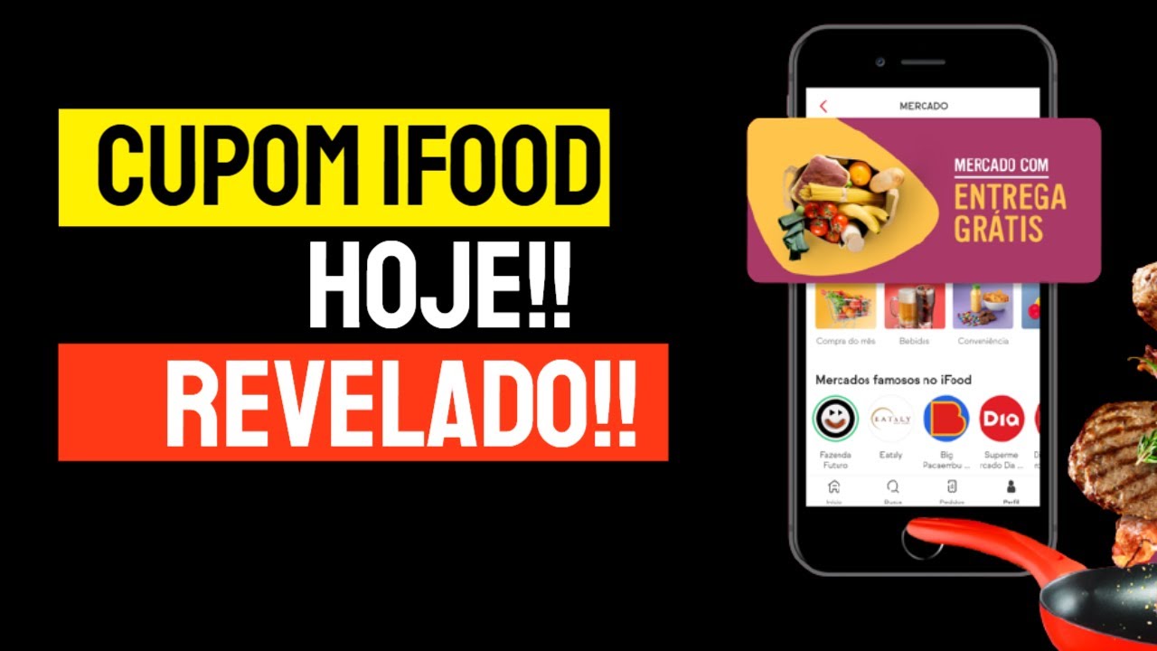 Cupom ifood hoje válido para qualquer compra