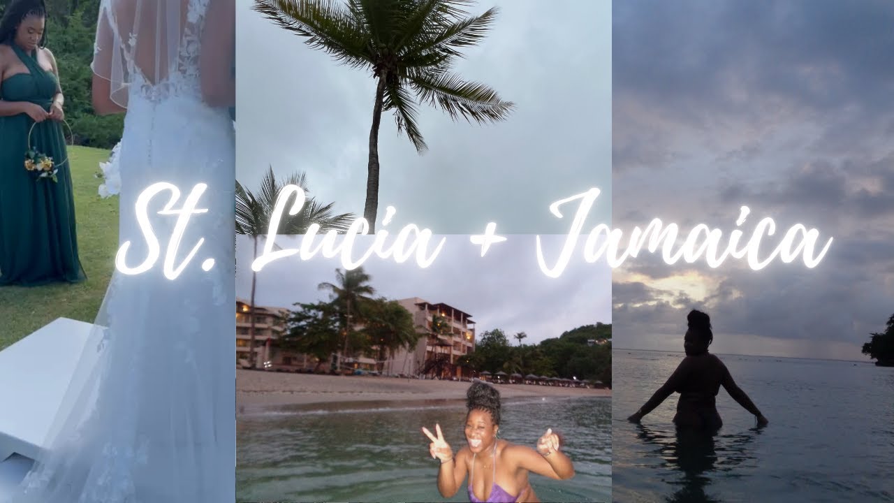 St. Lucia and Jamaica Mini Vlog| Married, Hotel Issues, Funeral, Beach, Home