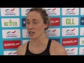 Lizzie Simmonds Wins Gold in the 100m Backstroke at the British Championships