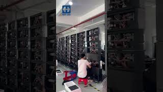HTT LED 🔥 360° dual-side rotating mechanical LED screen | dna design | P1.9 GOB