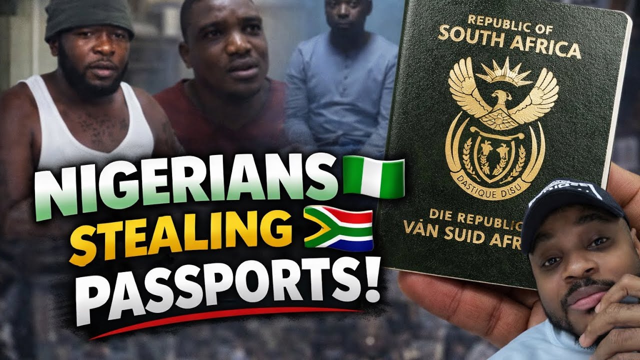 Нигерийцы🇳🇬 воруют южноафриканские🇿🇦 паспорта, похищая личные данные.