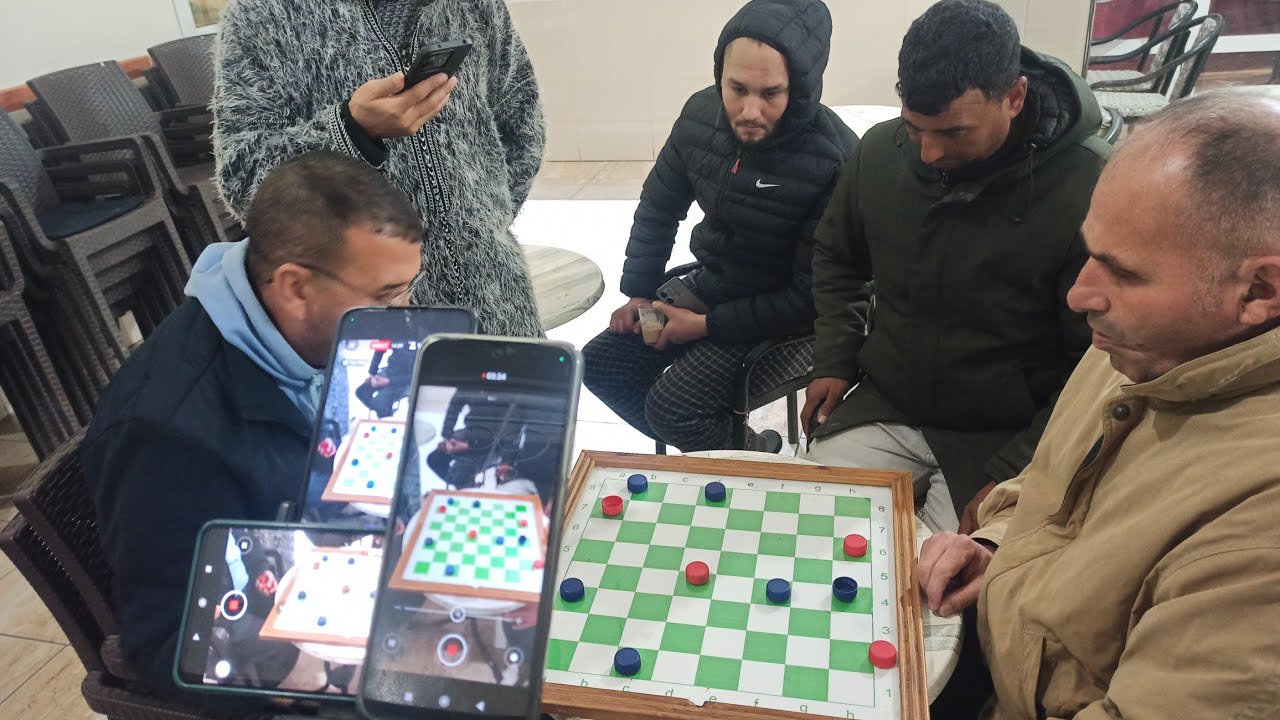 🔥 مباراة الداما قوية بين يوسف العبدلاوي ومحمد العبدي حبسات الأنفاس! 