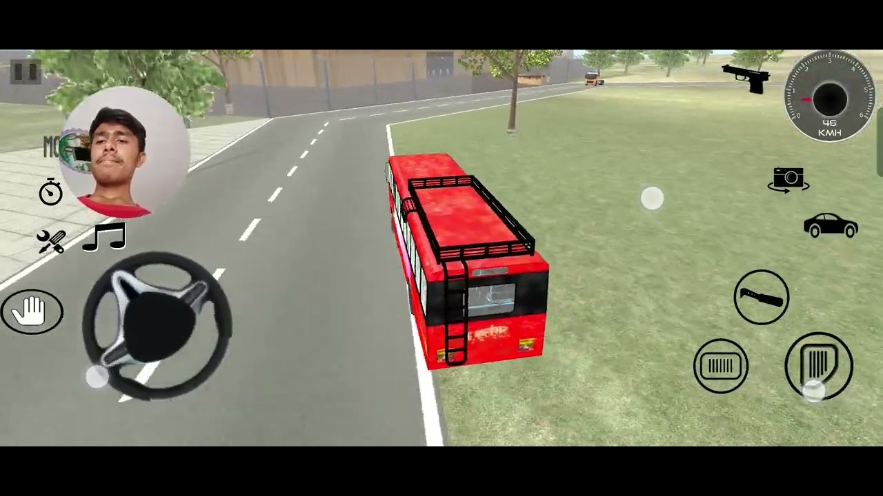 Red Bus Simulator Game Play Video New Games 2023 - Bus Games - Asif ...