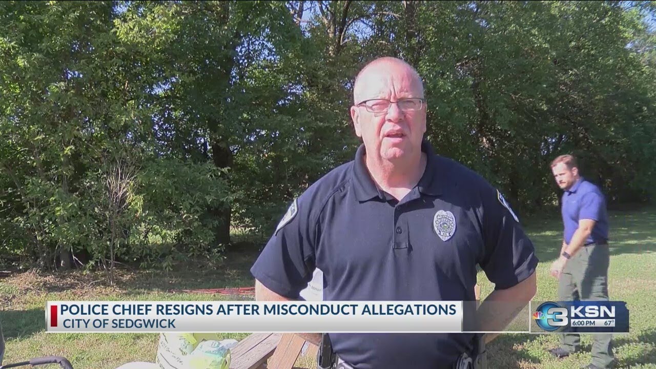 Sedgwick police chief resigns after misconduct allegations
