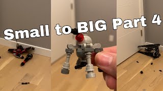 Small to BIG Drop testing Lego sets Part 4 #shorts