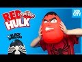 GIANT RED HULK & Black Spiderman Play-Doh Surprise Eggs with DOCTOR STRANGE Toy Unboxing | KIDCITY