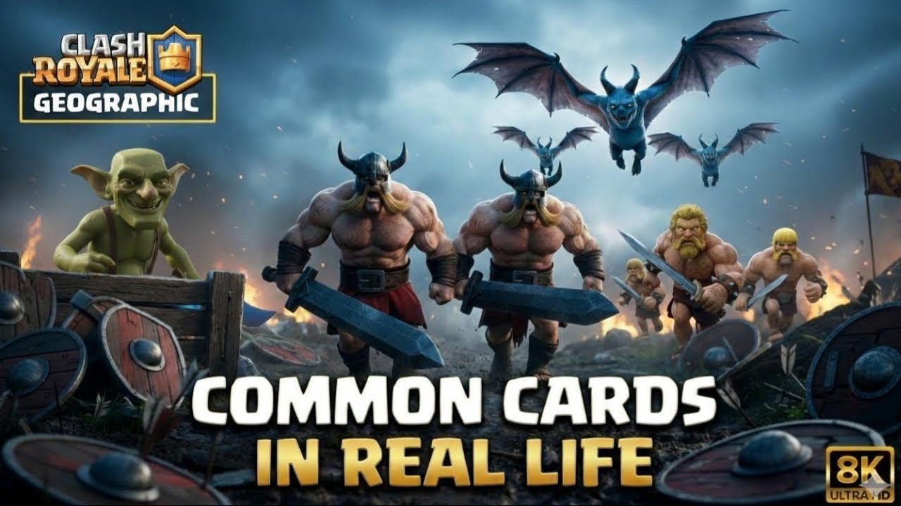 Clash Royale в РЕАЛЬНОЙ ЖИЗНИ: Обычные Карты выглядят БЕЗУМНО!! 😱🔥 (Гипер-реализм)