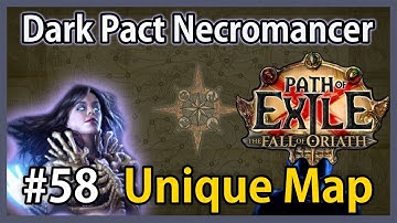 T10 Unique Harbinger League Map: Beachhead - Dark Pact Necromancer #58 - SSF Path of Exile 3.0