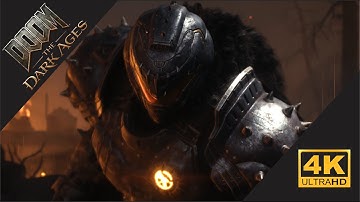 DOOM The Dark Ages 4k walkthrough Mission 1 - Village of Khamir
